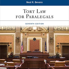[Read] EBOOK 📒 Tort Law for Paralegals (Aspen Paralegal Series) by  Neal R. Bevans E