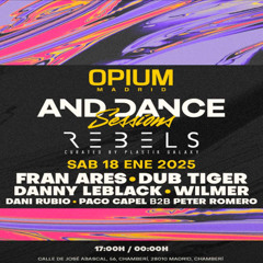 Paco Capel B2B Peter Romero @ And Dance (Opium Madrid)