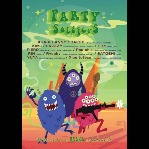 Stream Party Soldirs@rake?raka? by Hiro (Magichour Recordings