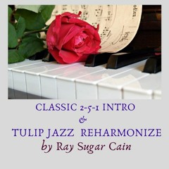 Gabriele Garbui - CLASSIC  II-V-I  INTRO   &  TULIP JAZZ REHARMONIZE | Esercizi Jazz per pianoforte