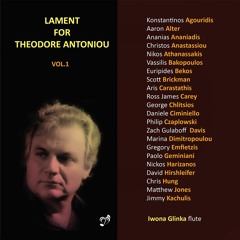 Lament For Theodore Antoniou for solo Alto Flute