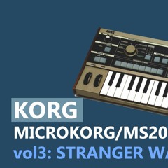 KORG MICROKORG & MS2000/R - STRANGER WAVES (128 patches)