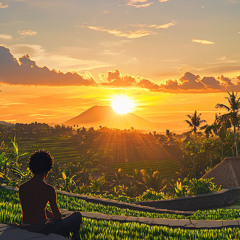 Sunset at the Rice Terrace