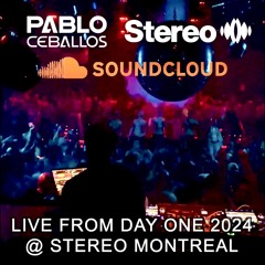 Pablo Ceballos Live @ Stereo Montreal - Day One 2024