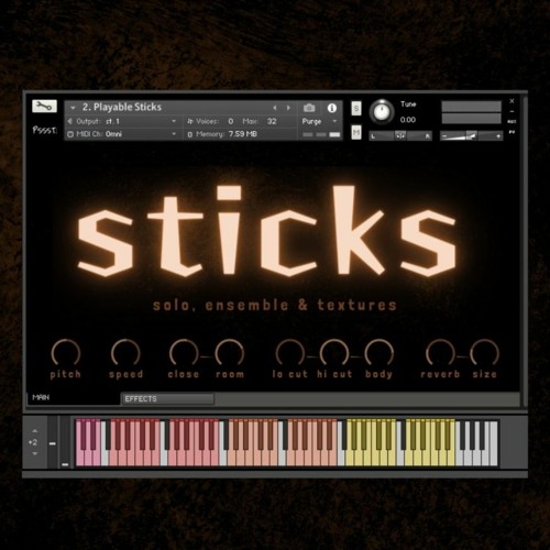 Sticks - Cinematic Textures Demo