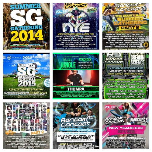 Thumpa - Random Concept Jump Up Anthems 2011 - 2015 (3 decks)