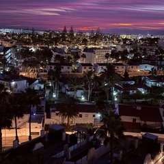 Nighttime In Maspalomas