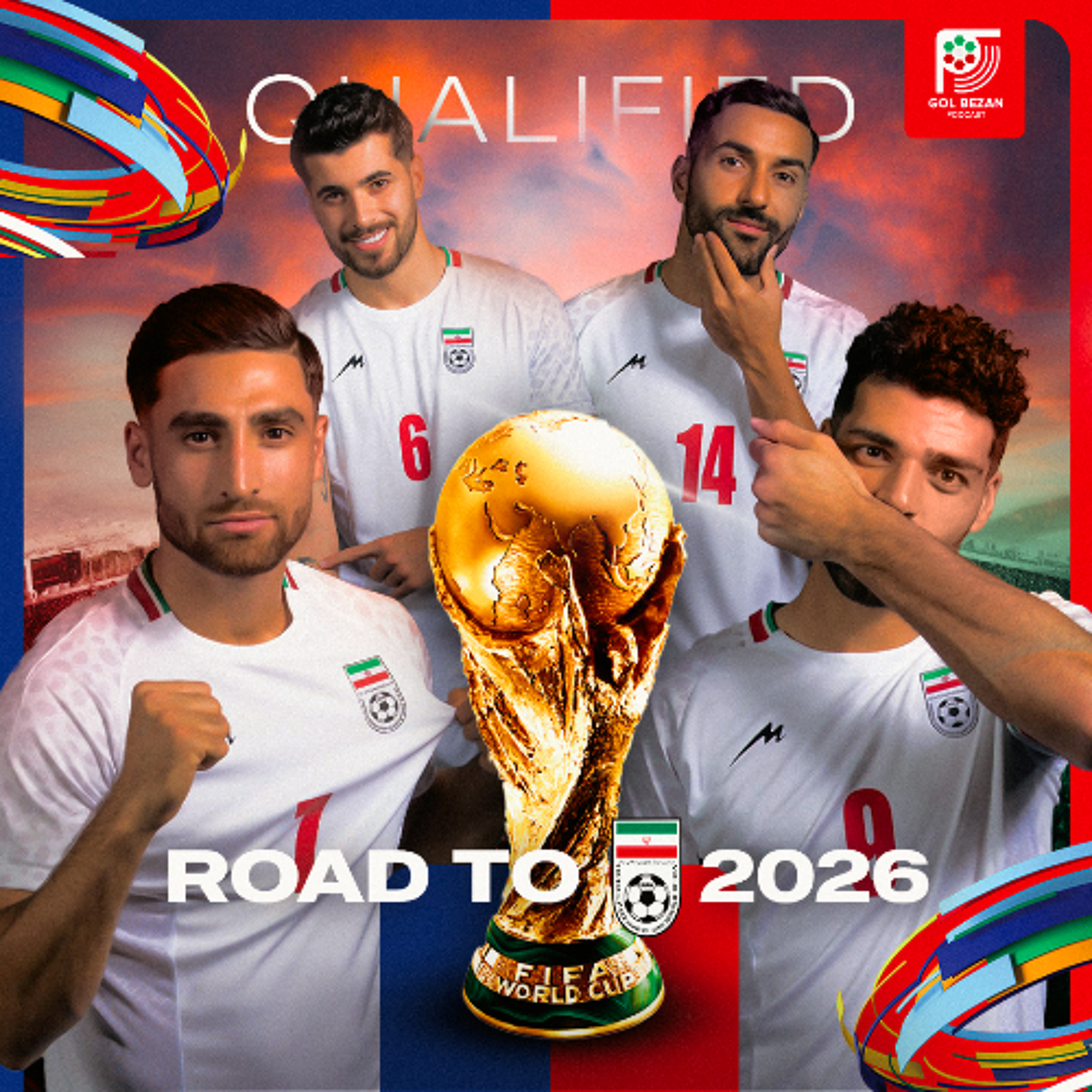Team Melli qualifies for the 2026 FIFA World Cup! Team Melli qualifies for the 2026 FIFA World Cup!