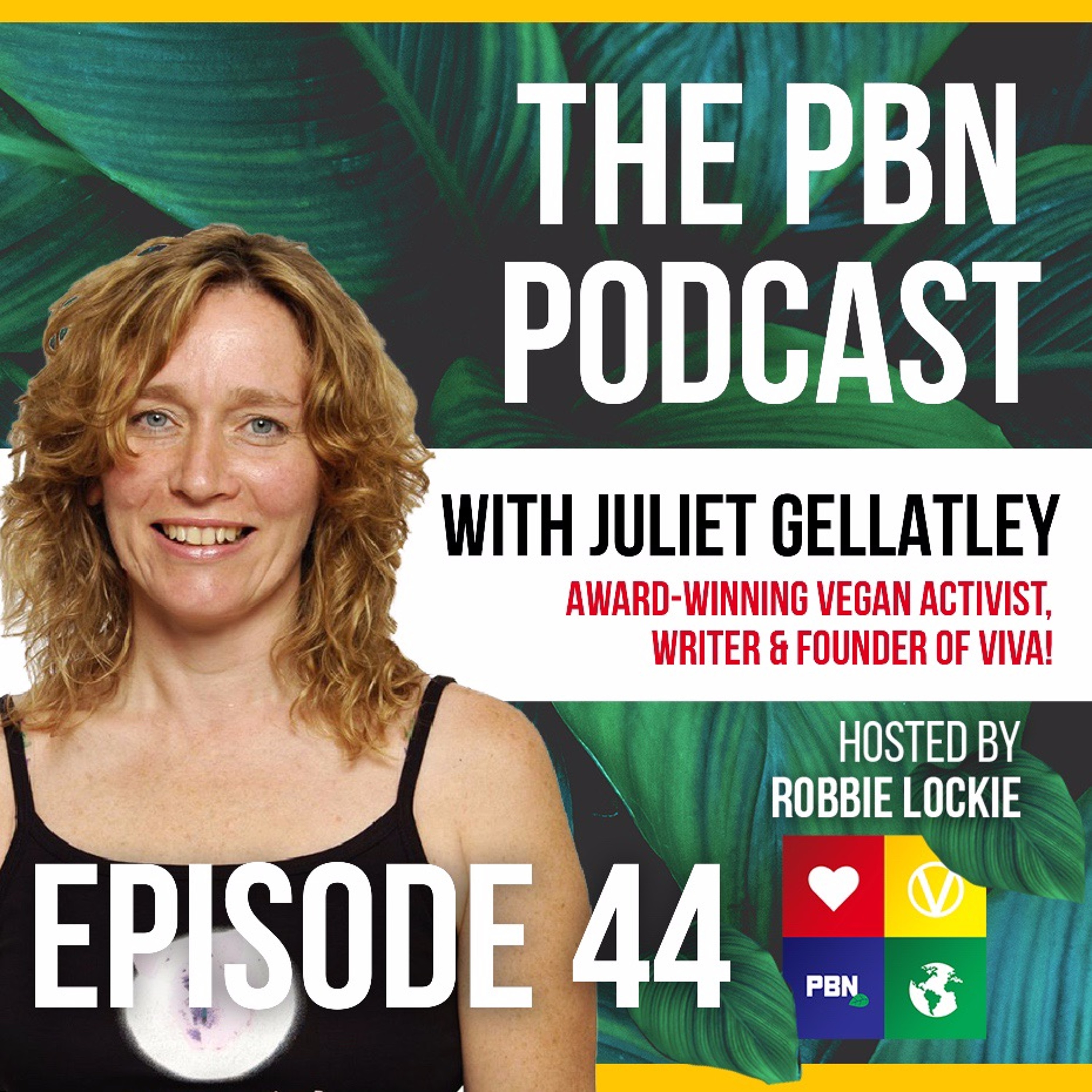 Writer, Vegan Activist And Founder Of Viva! Interview w/ Juliet Gellatley | Episode 44