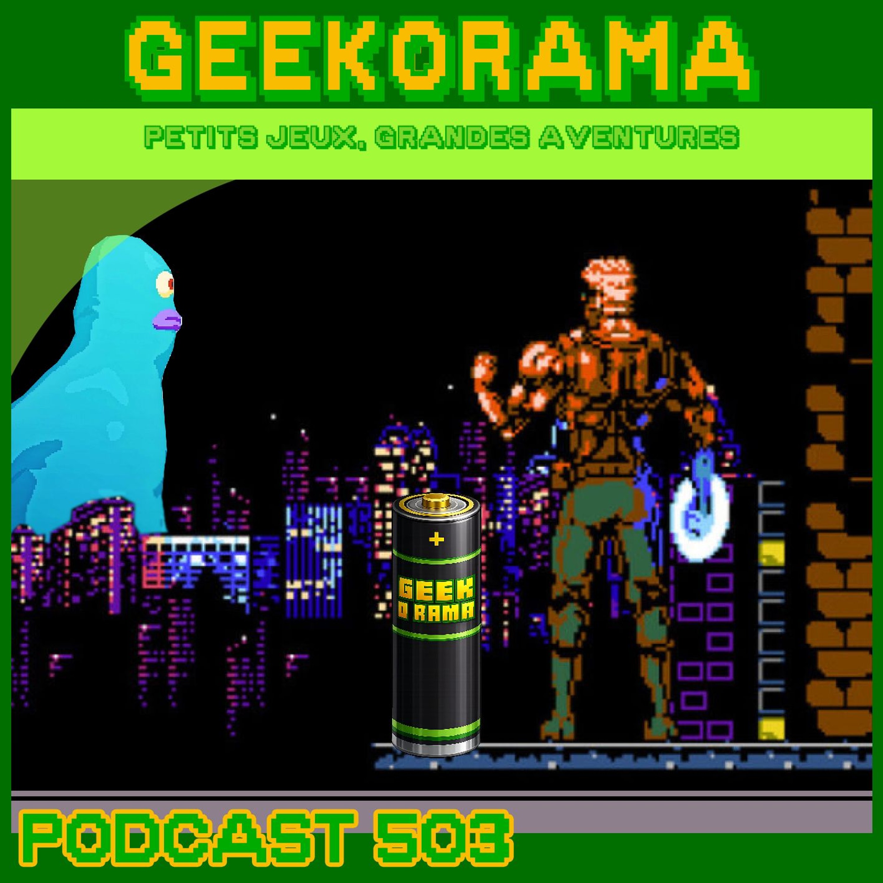Épisode 503 GeekOrama - Tiny Bookshop & Slice & Dice | N64