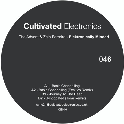 TL PREMIERE : The Advent & Zein Ferreira - Syncopated (Torai Remix) [Cultivated Electronics]