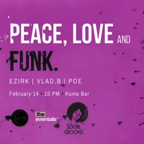 Peace, Love & Funk at Kuma Bar
