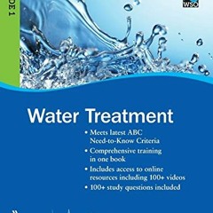 ❤[READ]❤ Water Treatment Grade 1 WSO: AWWA Water System Operations WSO