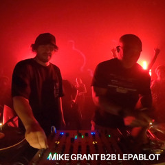 Mike Grant B2B Lepablot at Living Analogica Artlab October 2025