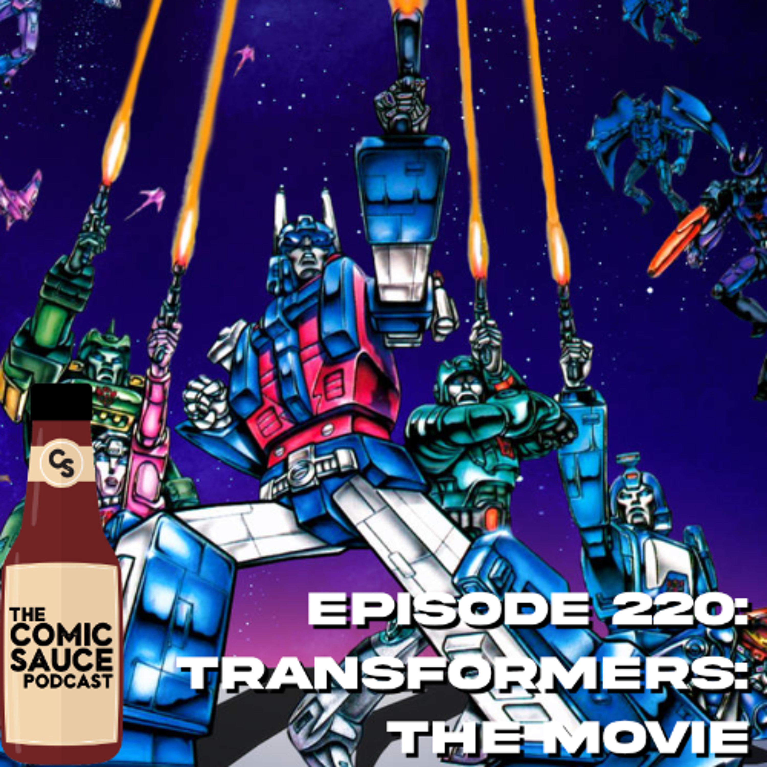 #220: Transformers The Movie episode artwork