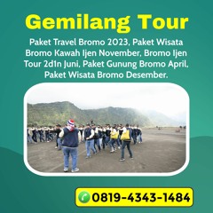 Bromo Sunrise Tour 2023, Hub 0819-4343-1484