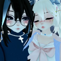 me + nonvictim chillin in virtual reality