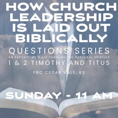 1 Timothy 4:13-16 Devote and Immerse Yourself In God’s Word.