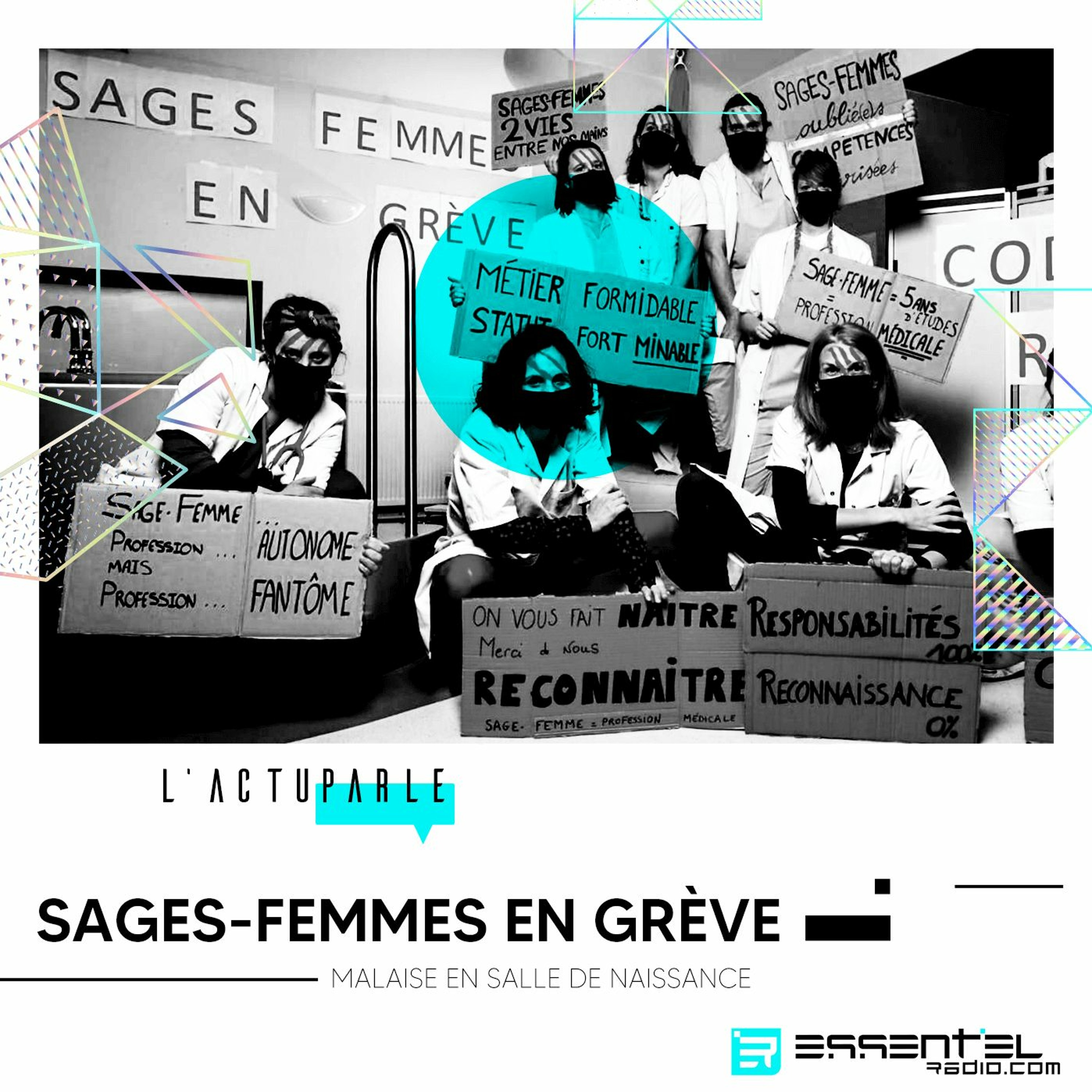 Sages-femmes en grève : malaise en salle de naissance - Podcast 12/10 episode artwork