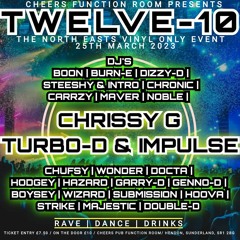 DJ BURN-E  TWELVE-10 VINYL SET