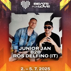 Junior Jan b2b Ros Delfino Live @ Beats For Love CZ (House Stage) 05/07/2025