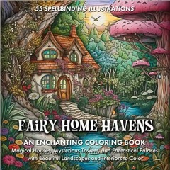 [^PDF]-Read Fairy Home Havens: An Enchanting Coloring Book | Magical Houses, Mysterious Towers, and