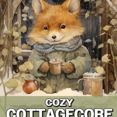 Free read✔ Cozy Cottagecore: Amazing Cottagecore Creatures Coloring Book For Adults With