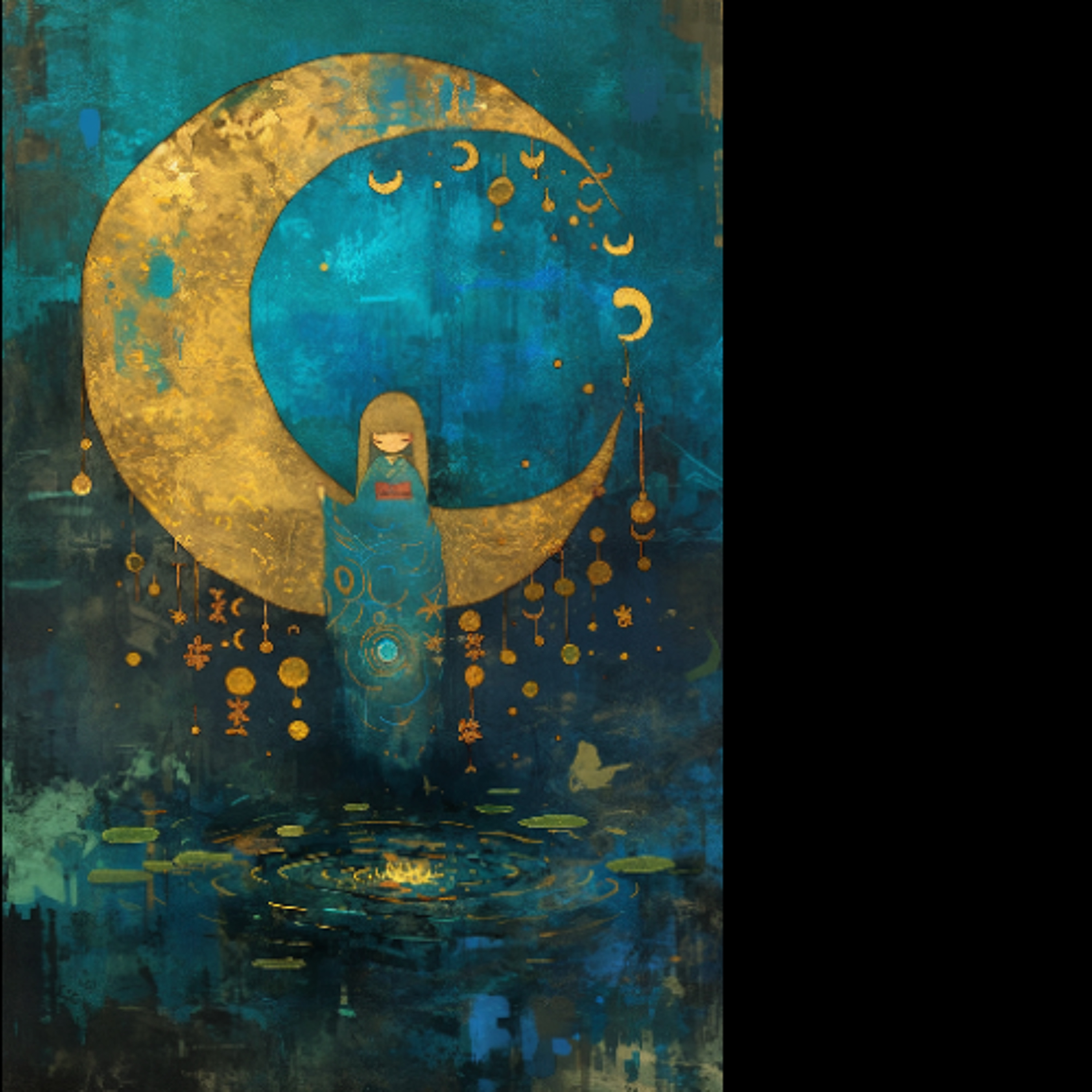 conception to the very bourne of heaven - #4162 (91R75 pc 374 left) by chair house 250507