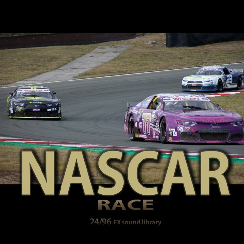 NASCAR car race FX library preview