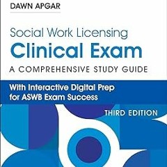 ? ️Read Social Work Licensing Clinical Exam Guide: 170 Question Full-Length Exam BY: ACSW Apgar