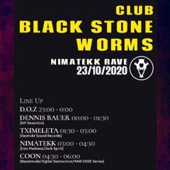 Tximeleta Live @Black Stone // Nimatekk Rave 23.10.2020