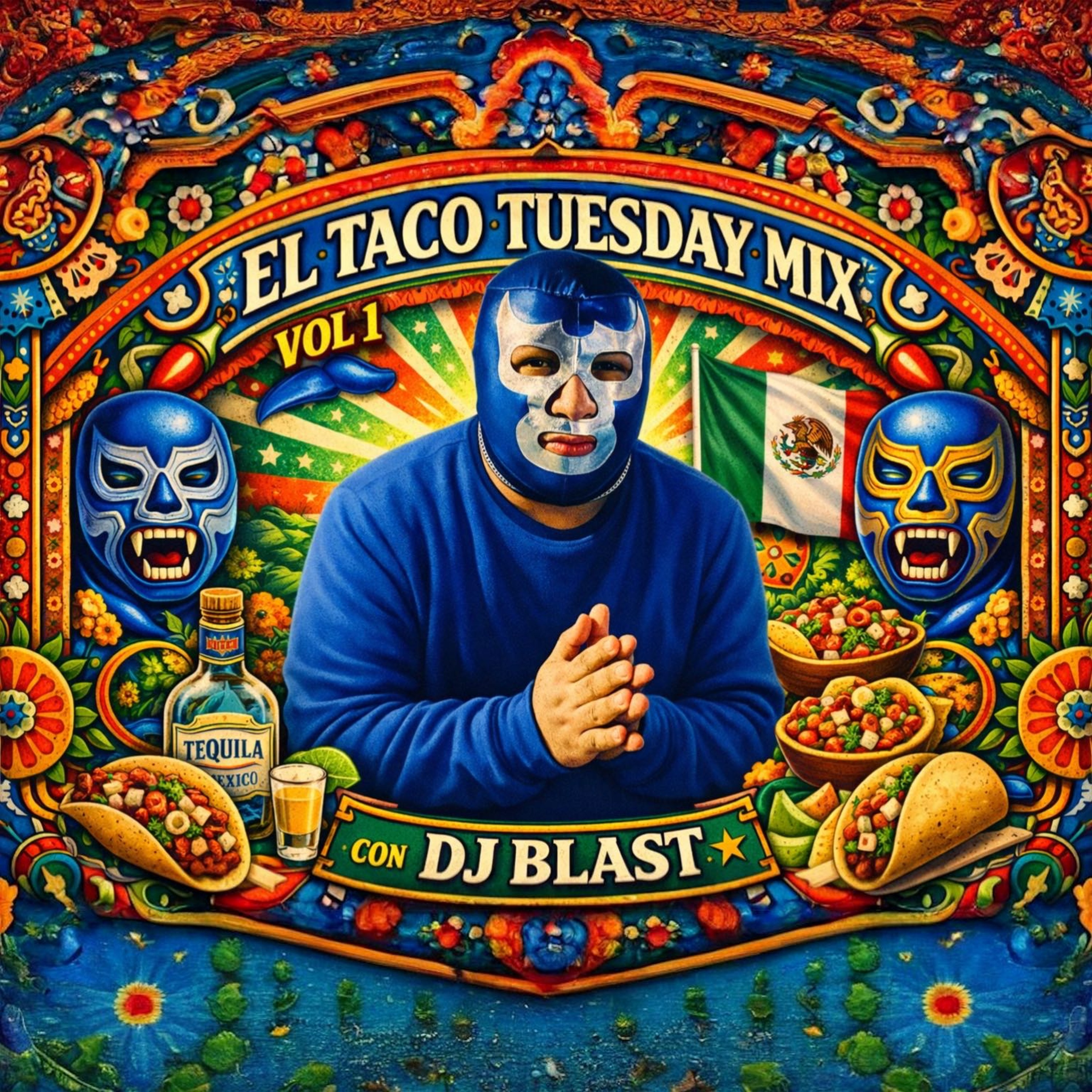 TACO TUESDAY MIX CON DJ BLAST VOL. 1 🌮 #ROCKURBANOMEXICANO #ELTRI #ELHARAGAN #LIRANROLL #INTERPUESTO