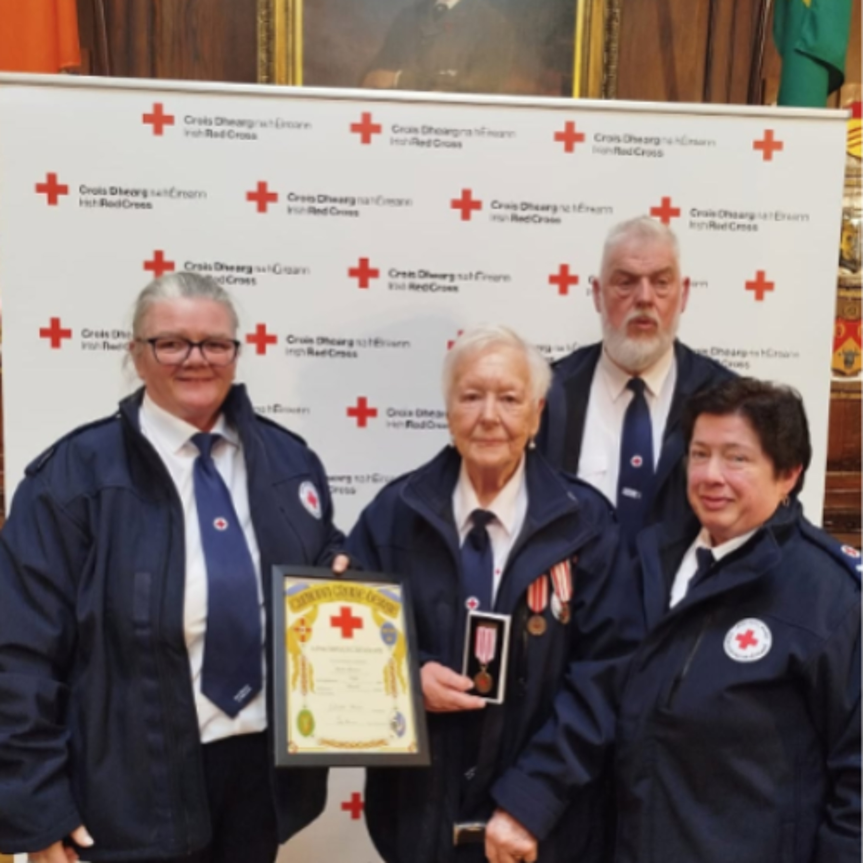 East Clare Woman Awarded Long Service Award For 50 years With Irish Red Cross
