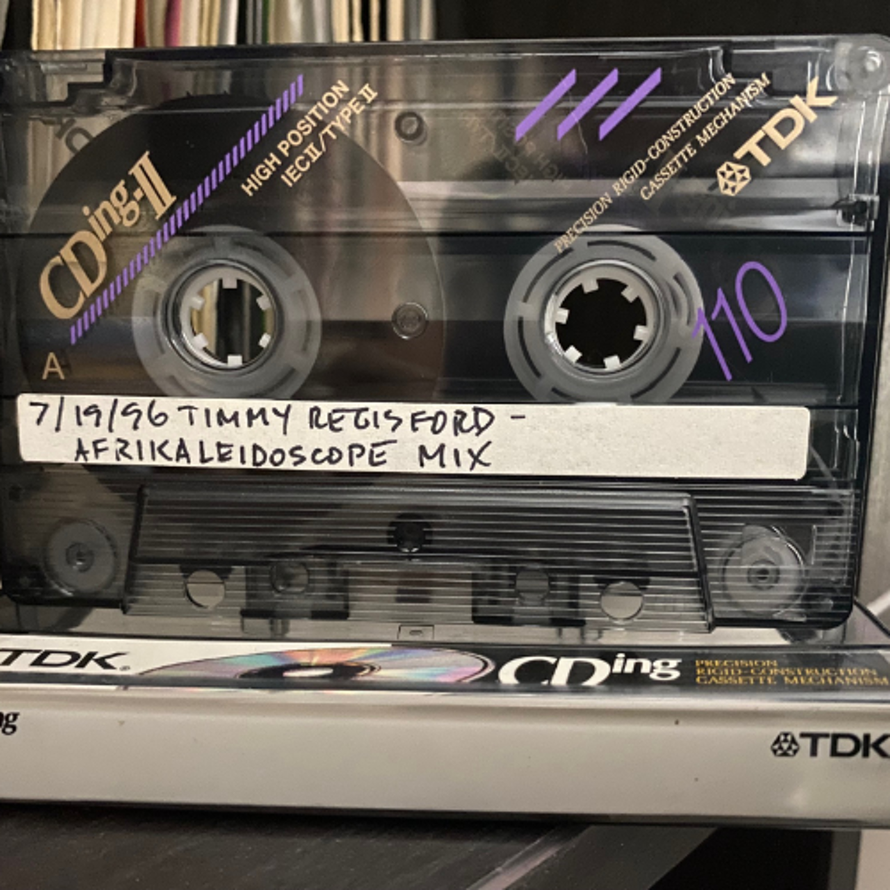 Timmy Regisford Afrikaleidoscope Mix on WBLS, NYC 7-19-96’ (Manny’z Tapez) episode artwork