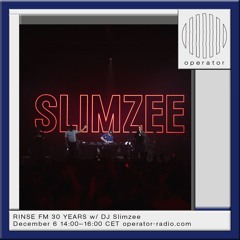 RINSE FM 30 YEARS w/ DJ Slimzee - 6th December 2024