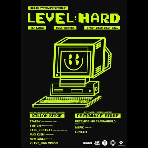 Newskool vs. Oldskool Pumpin - 100% vinyl set @ Level:Hard, Poznań 18.11.2k23