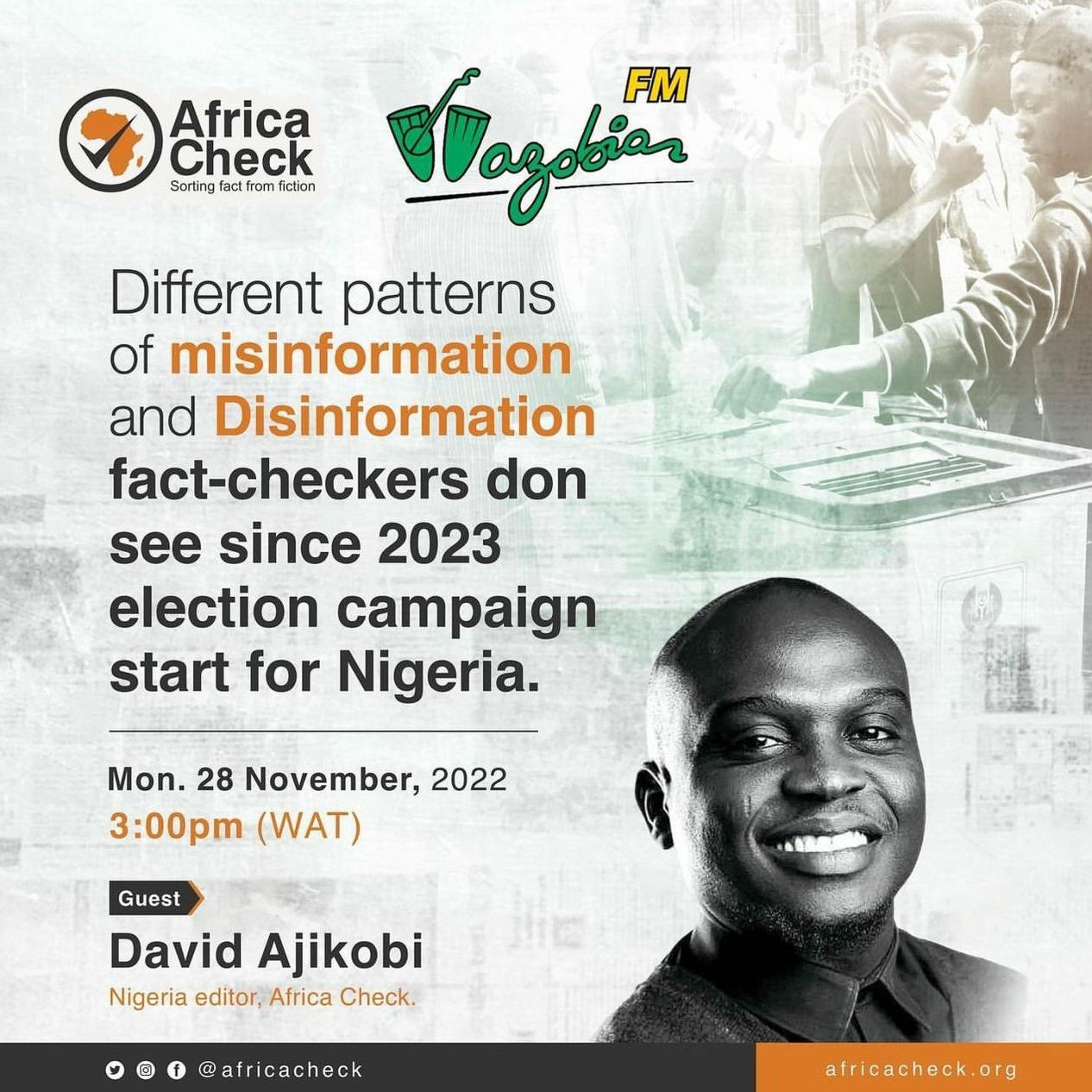 Different patterns of misinformation and Disinformation during election episode artwork