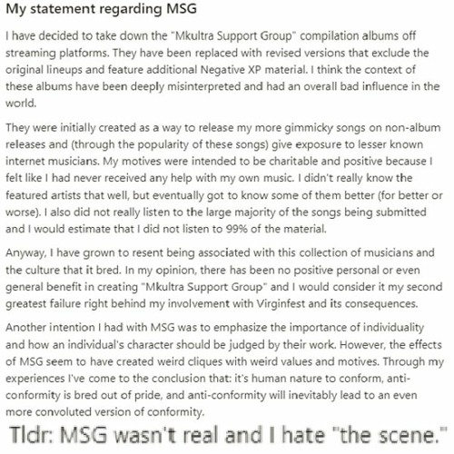 Negative XP - Disgusted With Myself (Extended)