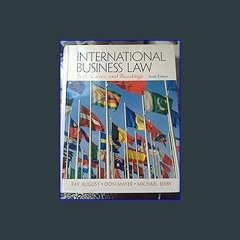 Download Ebook ⚡ International Business Law Pdf