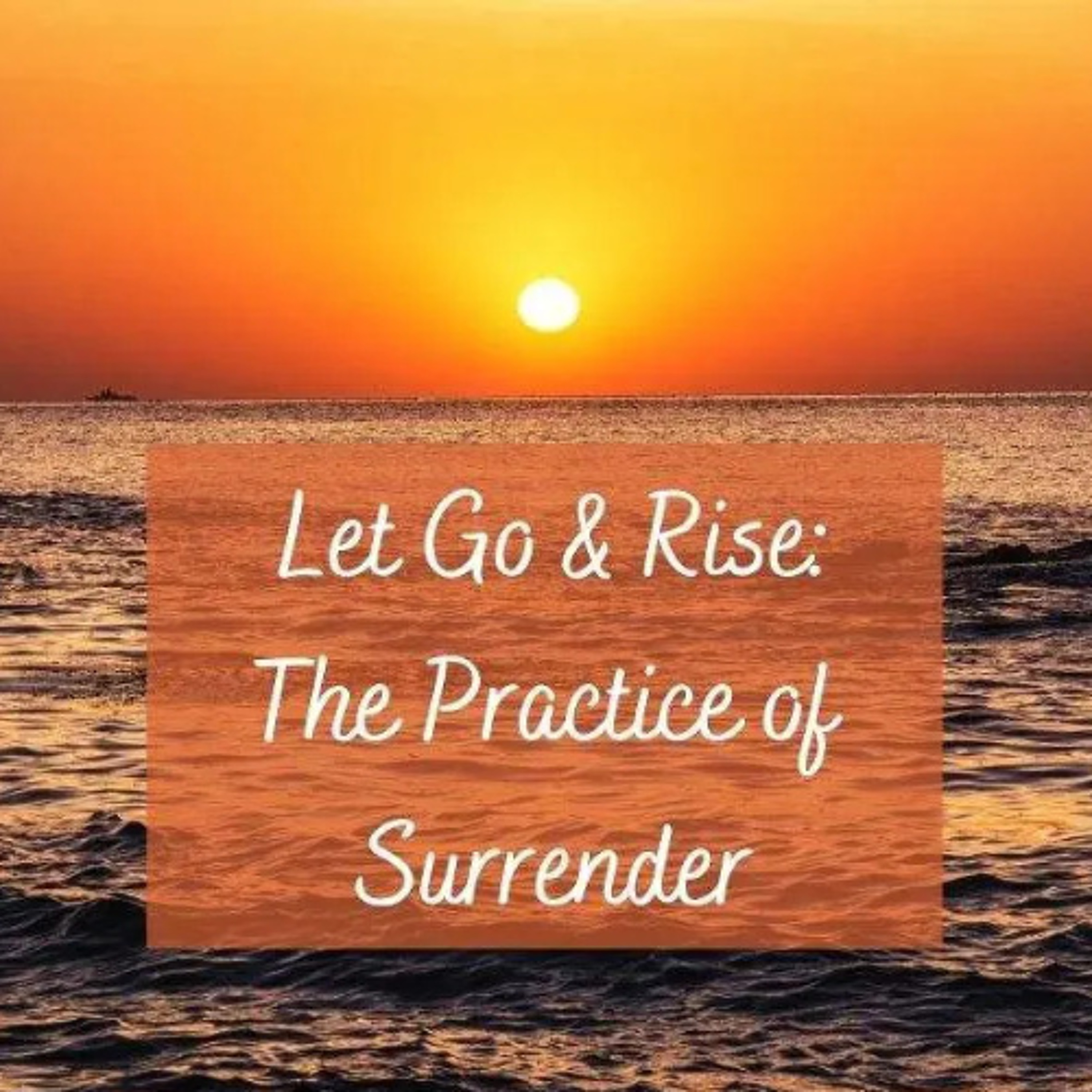 "Just Let Go" - Alan Watts