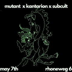 Job Sifre [subcult x mutant x kantarion] [07.05.2023]