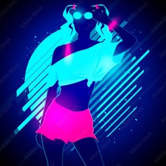 MY GIRL SLICING THE RAVE