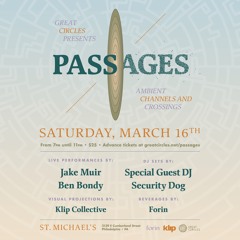 Passages - March 16, 2024