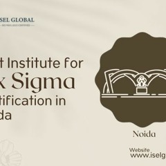 Six Sigma Black Belt Certification Training in Noida India?