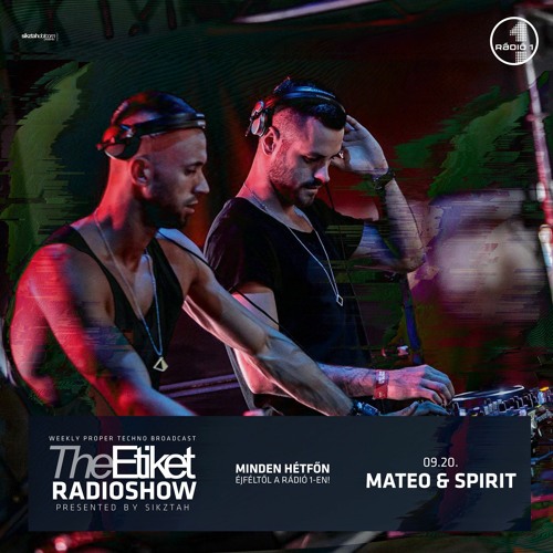 Mateo & Spirit - The Etiket Radio Show Radio1 2021.09.20