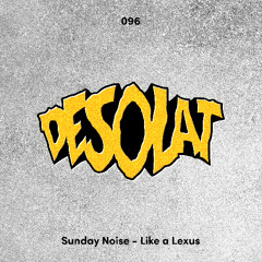 Sunday Noise, Shawn Jackson - Preminicious [Desolat]