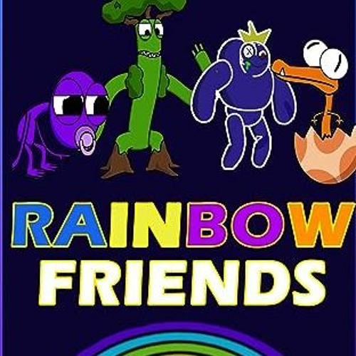Blue Rainbow Friend Active | Poster