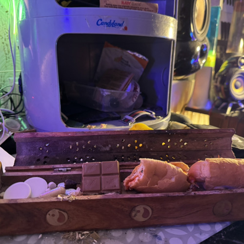 roast of raw skinny roll