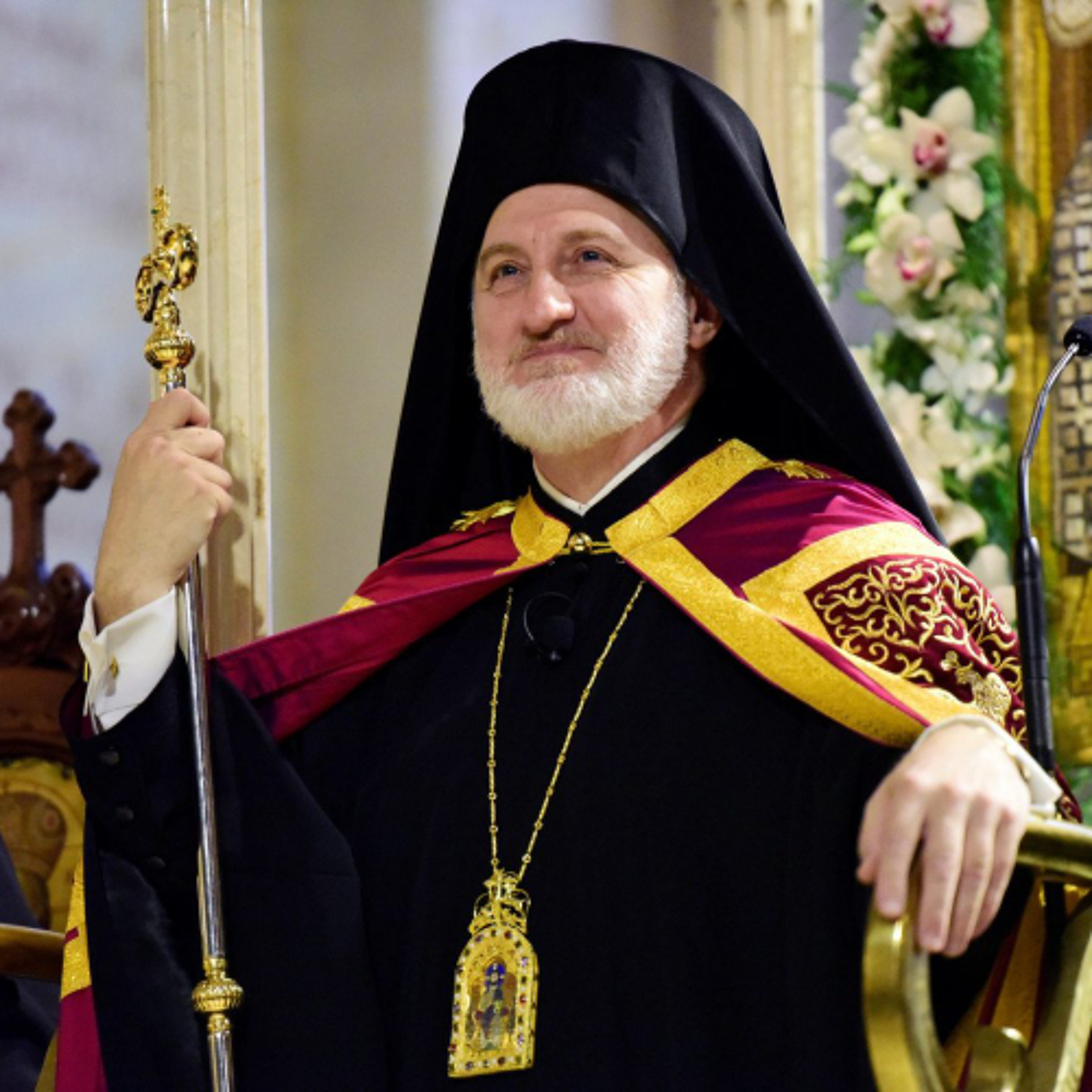 Ο Αρχιεπίσκοπος Αμερικής κύριος Ελπιδοφόρος στο CosmosFM και τον Δημήτρη Φίλιο για τις εξελίξεις στην κοινότητα και το σχολείο του Αγίου Δημητρίου στην Αστόρια, ΝΥ