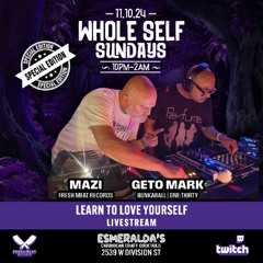 Mazi+Geto Mark DJ Set at Esmeralda's Chicago